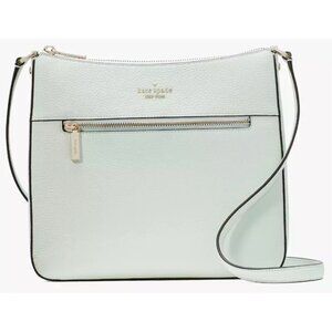 S Kate Spade Leila Swingpack Crossbody Bag Mint Green Leather Purse KB649 NWT